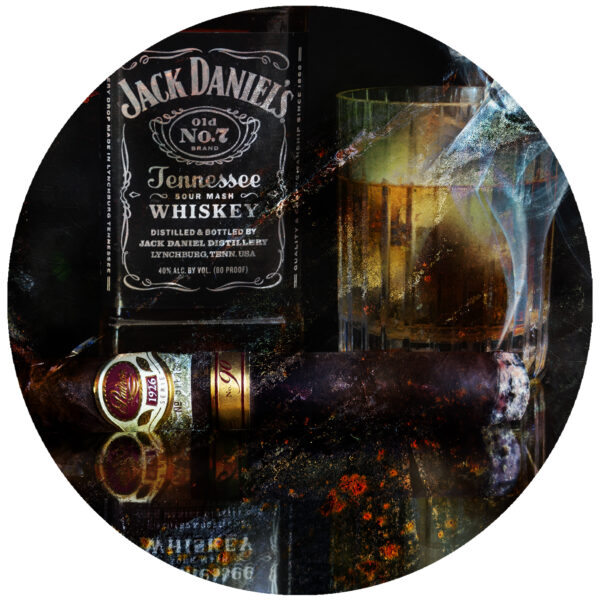 Padsron 90th Anniversary Cigar with Jack Daniels Old Number 7 Bourbon Decal