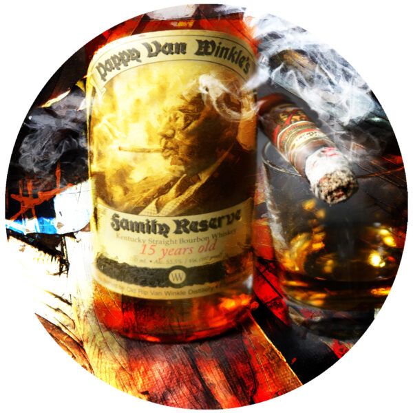 Opus X Pappy abstract decal