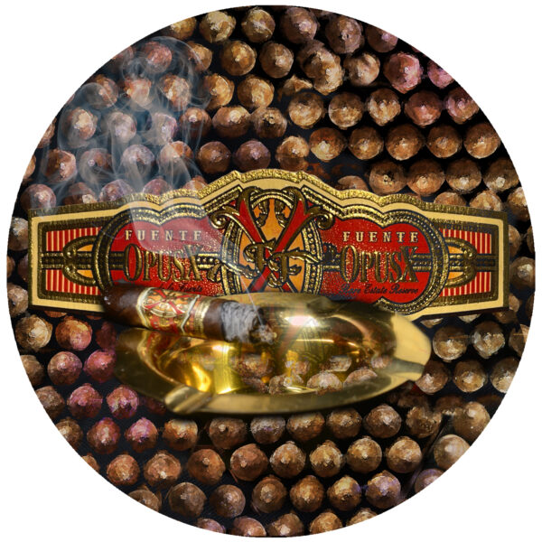 Opus X Cigar Band Decal