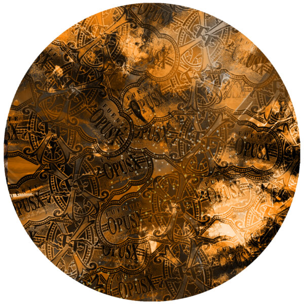 Fuente Opus XXXX Logo Abstract Decal