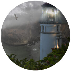 Oregon Lighthouse Art