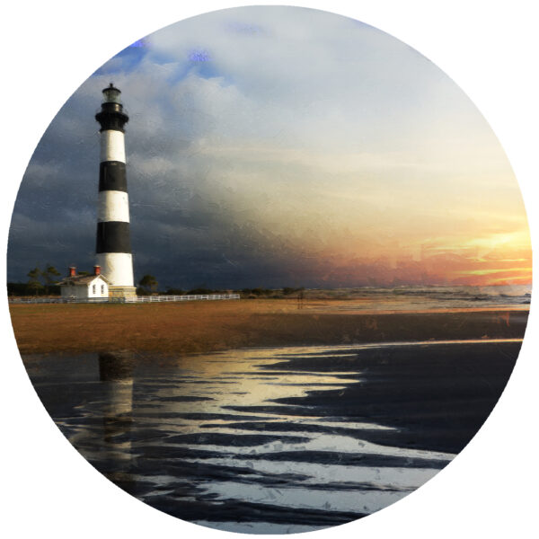 bodie island lighthouse OBX decal