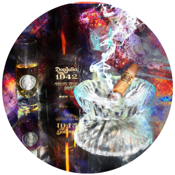 don julio 1942 and vegas robiana cuban cigar decal