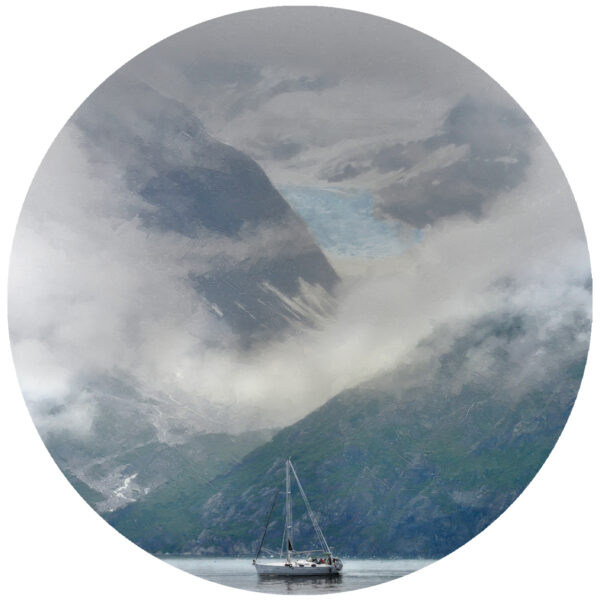 Glacier Bay Alaska Sailing Decal