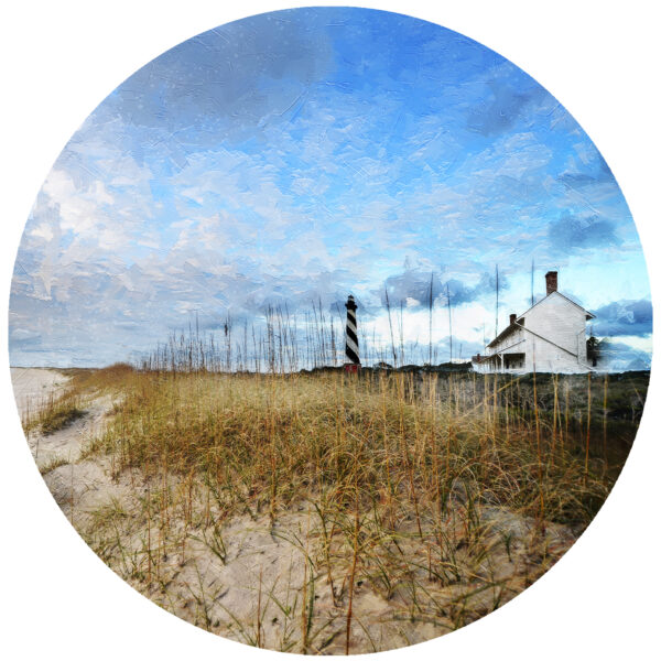 OBX Cape Hatteras Lighthouse Decal