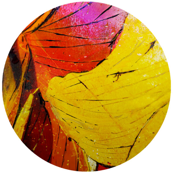 the heart of the earth abstract decal
