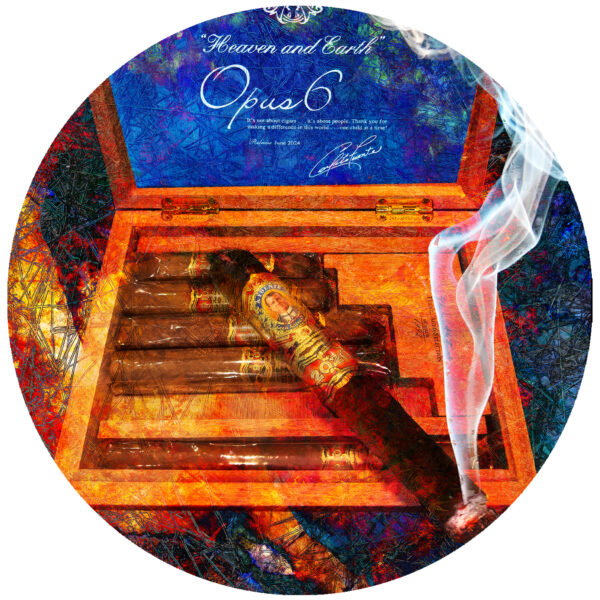 Fuente Opus X Heaven and Earth Cigars Decal