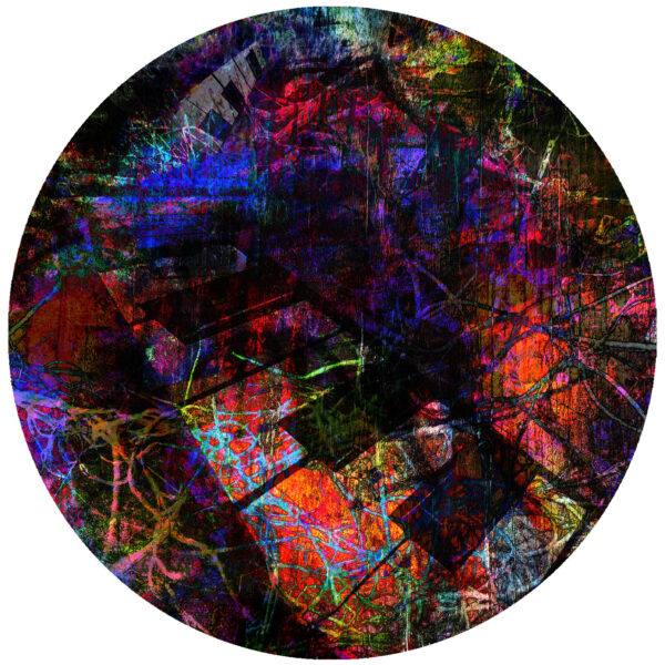 laying down the music abstract decal