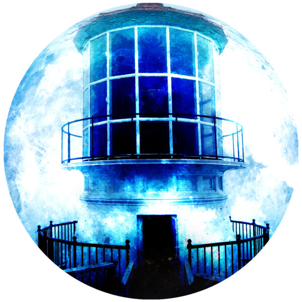 abstract lighthouse art