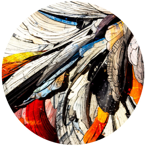 new earth abstract decal