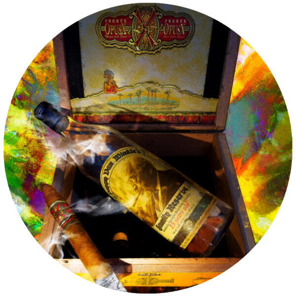 Fuente Opus X In a box with Pappy Decal