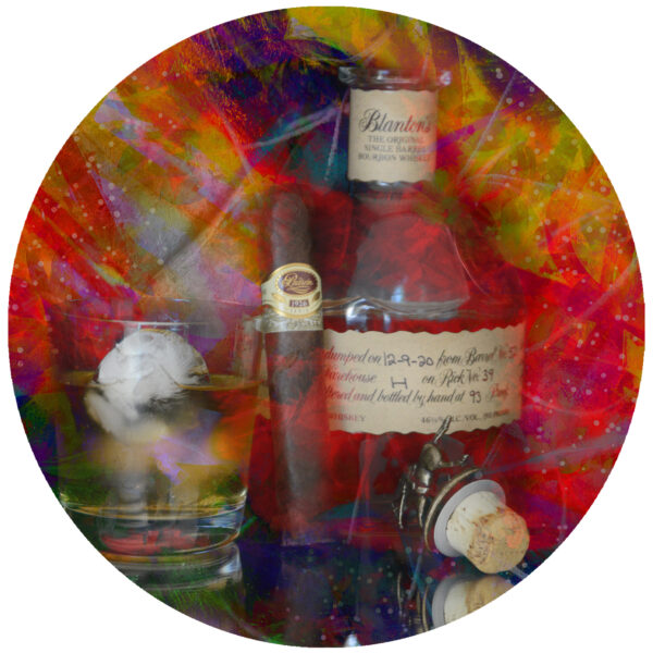 Padron Cigar Blantons Bourbon Decal