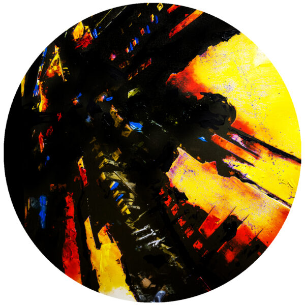 radical Beethoven abstract music piano decal
