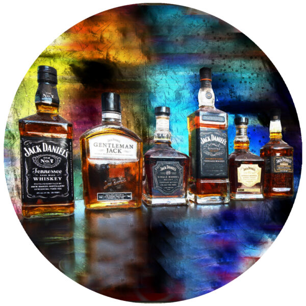 Jack Daniels Line up Decal