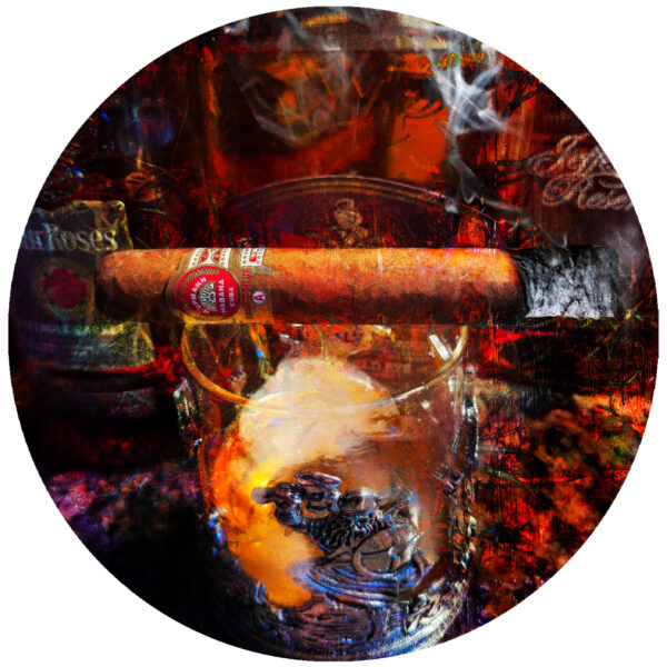 Upmann Cigar Abstract Decal