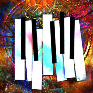 Piano Key Abstract