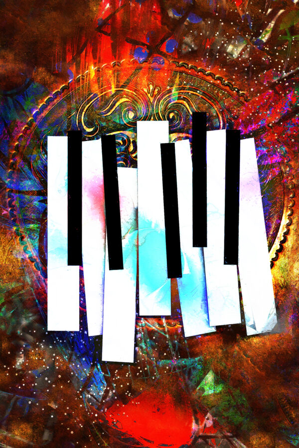 Piano Key Abstract