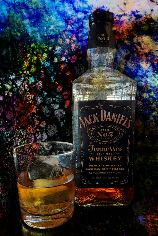 Jack Daniel's On Ice Abstract