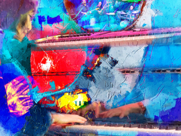 Keiko Matsui Pianist Abstract Painting
