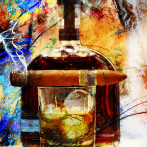 BEHIKE Cohiba Cuban Cigar with Woodford Reserve Bourbon
