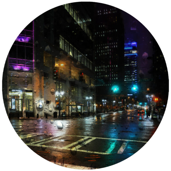 The City Of Charlotte North Carolina In Neon Lights Art