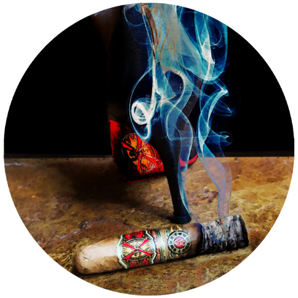 Arturo Fuente Opus X Hi Heel Logo Art