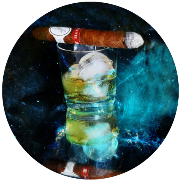 Davidoff Blend Cigar Abstract Art