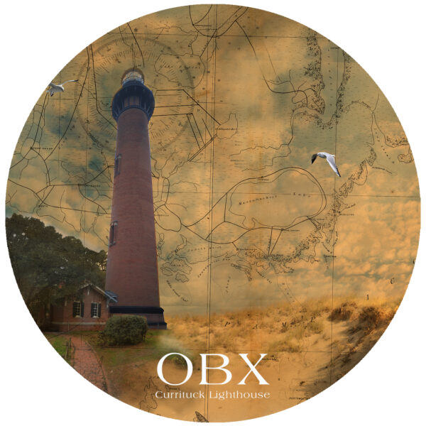 OBX Currituck lighthouse art