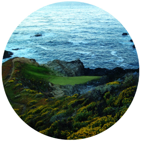 Hole Number One Virtual Reality Golf Art