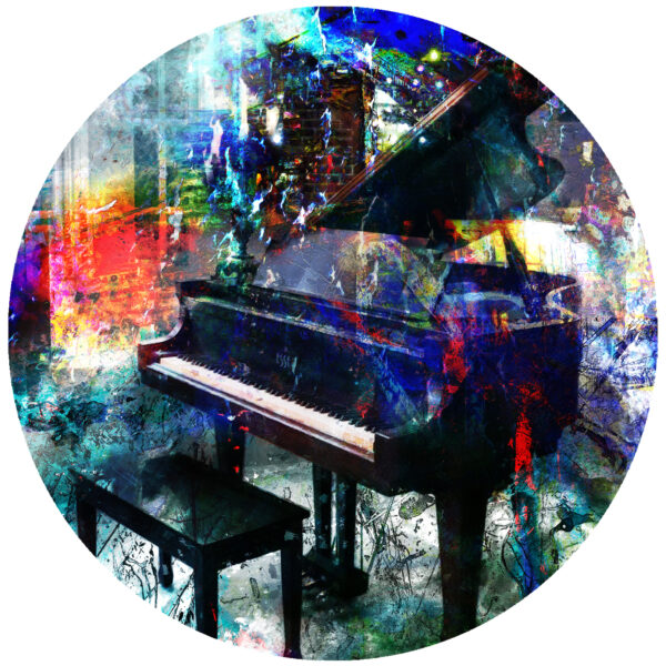 Piano Abstract Music Art
