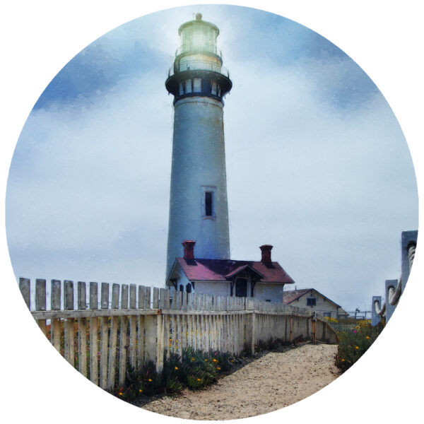 Pigeon Point Lighthouse Pathway To The Sea Art