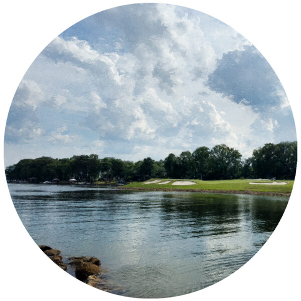 The 17th Hole At The Peninsula Club Cornelius North Carolina
