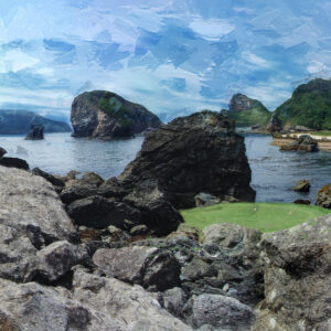 The 12th Hole Virtual Golf Art