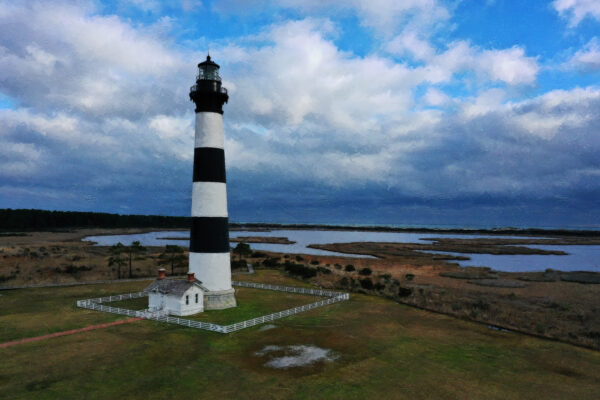 Bodie Island Lighthouse Outer Banks OBX Art