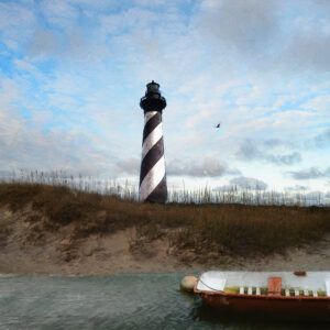 OBX Cape Hatteras North Carolina Lighthouse Art