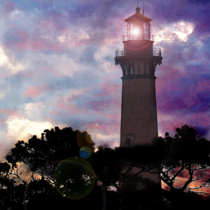 Outer Banks OBX Currituck Lighthouse Art