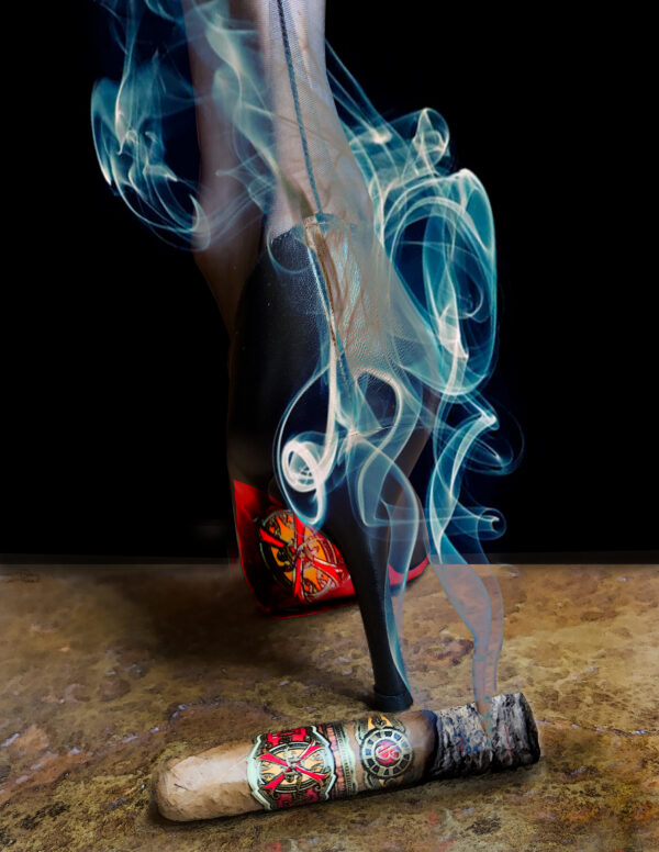 Lady In High Heels Opus X Cigar Art