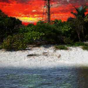 Sanibel Island Lighthouse Point Ybel Light Art