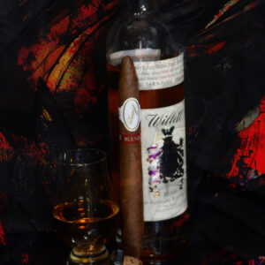 Davidoff Blend Cigar and Willett Bourbon Art
