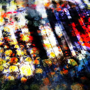 piano keys abstract art