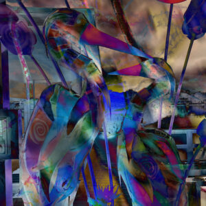 Birds Of A feather Abstract Modern Art