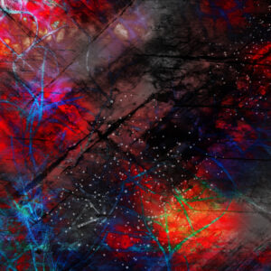 Fine Art Abstract Titled Eastern Lights