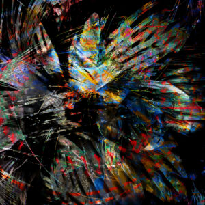 Colliding Lines -Abstract Modern Art