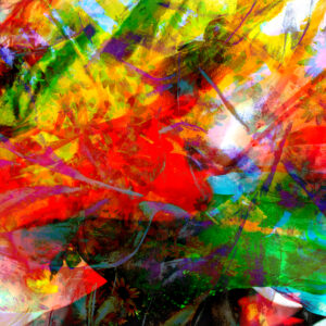 Blended Abstract Photography Titled Forget Me