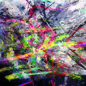 Rorschach Test is a abstract modern work of art