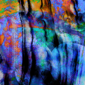 Modern Abstract Art Titled Counting Waves