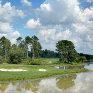 The Warrior Golf Course China Grove North Carolina Fine Art