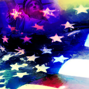 Stars and Stripes Modern Art