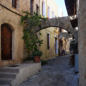 The Lady In Rhodes Greece