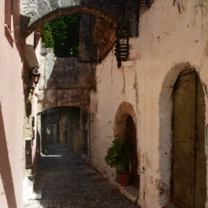 Walking Back In Time Rhodes Greece Fine Art